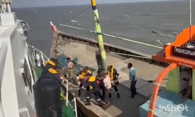 જાફરાબાદ: જાફરાબાદના દરિયામાં જીવમરણની લડાઈ — કોસ્ટગાર્ડના વીજગતિ રેસ્ક્યુ ઓપરેશનથી ખલાસીનું પ્રાણરક્ષણ!