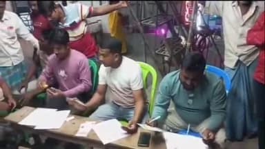 স্বরূপনগর: সগুনা অঞ্চল তৃণমূল কংগ্রেস কমিটির আয়োজনে ভোটাধিকার রক্ষার্থে সহায়তা শিবির উপস্থিত বিধায়ক