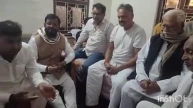 शंभूगंज: गुलनी कुशाहा गांव में मंत्री जयंत राज और एमएलसी संजय सिंह ने मृतक के परिजनों को ढांढस दिलाया