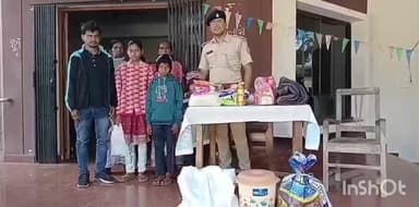 मसलिया: मसलिया थाना प्रभारी ने तीन अनाथ नाबालिग भाई-बहनों की जिम्मेदारी उठाने का बीड़ा उठाया