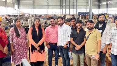 चाकुलिया: कथा वाचिका आरती किशोरी ने ध्यान फाउंडेशन की गौशाला का भ्रमण किया