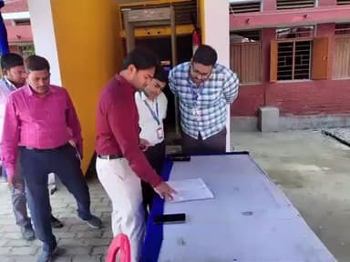 बरबीघा: 14 नवंबर को होने वाली मतगणना की तैयारी पूरी, जिलाधिकारी ने किया निरीक्षण