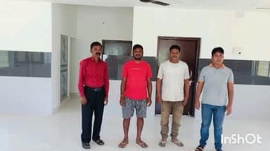 चांदवा: लुकूईया ग्राम स्थित ट्रामा सेंटर भवन का कामता पंचायत समिति सदस्य अयुब खान ने किया निरीक्षण