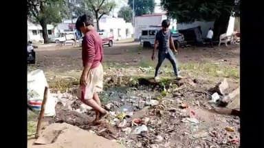 बक्स्वाहा: पब्लिक ऐप की खबर का असर: बाजना ग्राम में हुई साफ़-सफाई