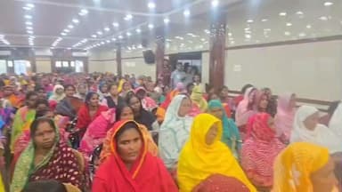 ক্যানিং ২: তৃণমূল কংগ্রেসের জমায়েতের আগে ক্যানিং পূর্ব মহিলা তৃণমূল কংগ্রেসের প্রস্তুতি সভা শওকত মোল্লার উপস্থিতিতে