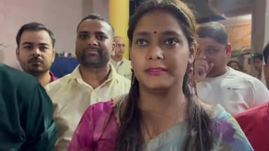 लालगंज से RJD की प्रत्याशी शिवानी शुक्ला ने कहा हवा का रुख़ नहीं देख रहे हैं #ShivaniShukla #munnashukla #laljung