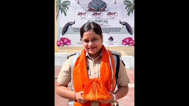 नाथद्वारा: नाथद्वारा की नवीन पुलिस उपअधीक्षक शिप्रा राजावत ने पदभार ग्रहण से पूर्व प्रभु श्रीनाथजी के दर्शन कर आशीर्वाद लिया