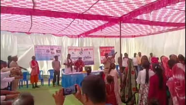 अकलतरा: कोटमीसोनार गांव में नशा मुक्ति जागरूकता के विशेष अभियान में एसपी विजय पांडेय पहुंचे