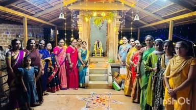 ಯಲ್ಲಾಪುರ: ರಾಷ್ಟ್ರಿಯ ಹೆದ್ದಾರಿ ಬಳಿ ಗಣೇಶ ದೇವಾಲಯದಲ್ಲಿ ಸಂಭ್ರಮದ ಕಾರ್ತಿಕೋತ್ಸವ