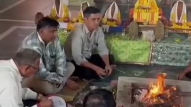 દસાડા: પાટડી માં આવેલ અતિ પ્રાચીન હળમતીયા હનુમાનજી મંદિરે ભવ્ય પાટોત્સવ ઉજવાયો