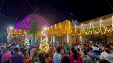 শ্রীরামপুর-উত্তরপাড়া: হুগলির শ্রীরামপুরে রাধাবল্লভ জিউ-র মন্দিরে শ্রী শ্রী রাধাবল্লভ জিউ-র রাসযাত্রা উৎসব কমিটির রাসযাত্রা উৎসব পালন