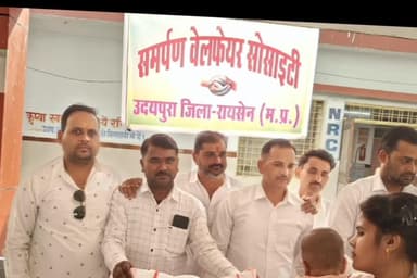 उदयपुरा: सामुदायिक स्वास्थ्य केंद्र उदयपुरा में स्वास्थ्य और महिला बाल विकास विभाग का संयुक्त कार्यक्रम आयोजित