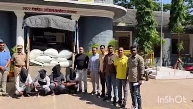 श्रीरामपूर: मेंढ्या बोकड शेळ्यांसह सोयाबीन चोरणारी टोळी जेरबंद अप्पर पोलीस अधीक्षक सोमनाथ वाकचौरे यांच्या पथकाची कारवाई