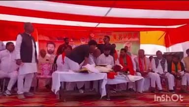 परैया: परैया में केंद्रीय मंत्री और LJP(R) के राष्ट्रीय अध्यक्ष चिराग पासवान ने चुनावी सभा को संबोधित किया, उमड़े हजारों समर्थक