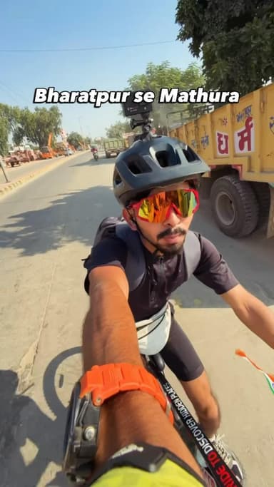 Bharatpur Se Mathura explore in Hidden place
50/60km