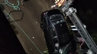 बिलहरी: लक्ष्मण सागर तालाब में ऑटो से टकराकर कार गिरी, दो की मौत, दो युवकों ने तैरकर बचाई जान