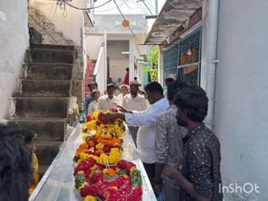 కోడుమూరు: నూతన పల్లెలో మృతదేహానికి నివాళులర్పించిన ఎమ్మెల్యే బొగ్గుల దస్తగిరి