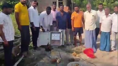 సిరిసిల్ల: లక్ష్మీపూర్ లో ఎస్డిఎఫ్ నిధుల నుండి బోరు మోటర్ ప్రారంభం