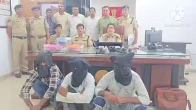 झज्जर: ऑपरेशन ट्रैक डाउन: पुलिस ने तीन बदमाशों को पकड़ा, बहादुरगढ़ में की थी फायरिंग