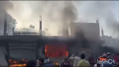 खुंडियां: फकलोह में टेंट हाउस में लगी आग, 80 लाख का नुकसान, परिवार बेघर