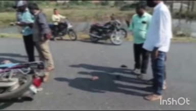 భీమదేవరపల్లి: భీమదేవర పల్లి లో రోడ్డు ప్రమాదం లో వ్యక్తీ అక్కడికక్కడే మృతి