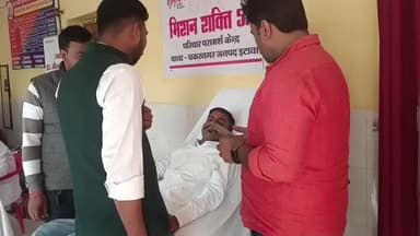 चकरनगर: चकरनगर थाने में पुलिस, पत्रकार सहित एक दर्जन लोगों ने किया रक्तदान, रक्तदाता समूह के नेतृत्व में शिविर का आयोजन संपन्न
