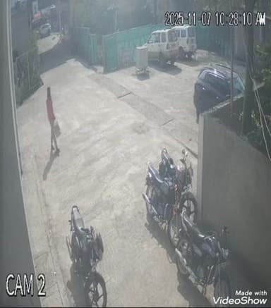 बेगमगंज: बेगमगंज अस्पताल परिसर से बाइक चोरी, घटना सीसीटीवी कैमरे में कैद