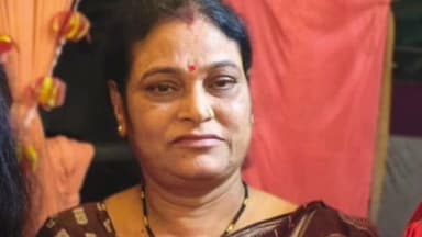 शामगढ़: शामगढ़ गांव में नरेंद्र राव की पत्नी के निधन के बाद परिजनों ने नेत्रदान किया