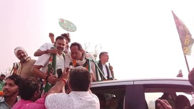 कुदरा: कुदरा मोहनिया विधानसभा प्रत्याशी रवि कुमार पासवान एवं बक्सर सांसद सुधाकर सिंह ने रोड शो कार्यक्रम पर क्या कहा आप सुनिए