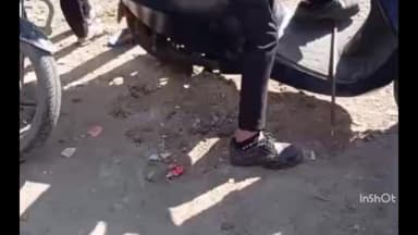 हातोद: हातोद रोड स्थित गोमटगिरी चौराहे पर अरिहंत नगर के निवासियों ने किया चक्का जाम