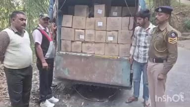 पंचरुखी: पंचरुखी पुलिस ने गुप्त सूचना के आधार पर बोलोरो पिकअप से 200 पेटी अवैध देशी शराब बरामद की, मामला दर्ज