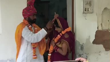 रुदौली: जनौरा स्थित राम जानकी मंदिर में अभिषेक और इन्नमा ने हिंदू रीति-रिवाज से शादी की, दोनों बालिग बताए गए हैं