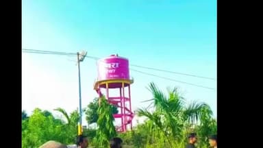 खनियाधाना: खनियांधाना थाने के पास पानी की टंकी पर चढ़ी महिला, पुलिस पर कार्रवाई न करने का लगाया आरोप