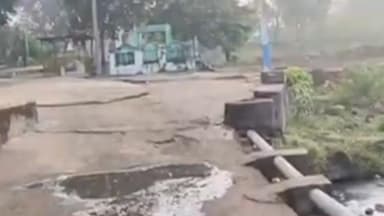 कुशलगढ़: कुशलगढ़ में सिवरेज प्लांट की पाइपलाइन में लीकेज, हिरन नदी में फैल रहा पानी, संक्रमण का बढ़ा अंदेशा