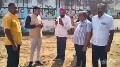 इटारसी: गांधी मैदान में गुरु नानक देव क्रिकेट टूर्नामेंट की तैयारी का नगर पालिका अध्यक्ष ने किया निरीक्षण
