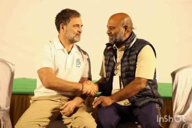 तराना: तराना कांग्रेस विधायक महेश परमार ने पचमढ़ी में राहुल गांधी से मुलाकात की, कई मुद्दों पर हुई चर्चा