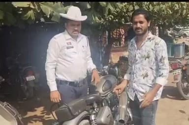 बलौदाबाज़ार: यातायात पुलिस बलौदाबाजार ने मोडिफाइ साइलेंसर का उपयोग करने वाले वाहन चालकों के खिलाफ की कार्रवाई