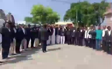 అలంపూర్: అలంపూర్ నుండి న్యాయ వాదుల పాదయాత్ర ప్రారంభం