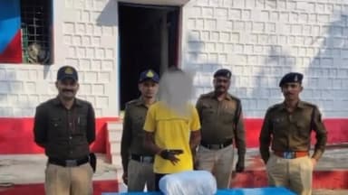 सिहावल: कमर्जी पुलिस ने ग्राम शिवपुरवा से गांजे के साथ एक आरोपी को पकड़ा