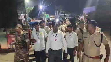 सुल्तानगंज: सुल्तानगंज पुलिस अलर्ट पर, विधानसभा चुनाव के लिए निकाला गया फ्लैग मार्च