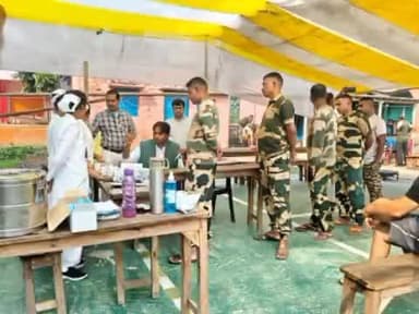 निर्मली: हरयाही हाई स्कूल में बीएसएफ जवानों के लिए स्वास्थ्य जांच शिविर आयोजित