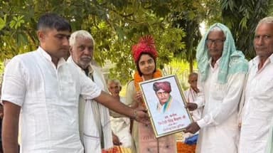 रूपवास: गांव मुर्रिका में आरएएस प्रीति बैंसला का सम्मान समारोह आयोजित हुआ