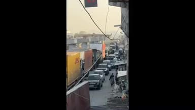 गंगरार: गंगरार मुख्य मार्ग पर रविवार शाम को 4 किलोमीटर लंबा जाम लगने से लोगों को परेशानी का सामना करना पड़ा