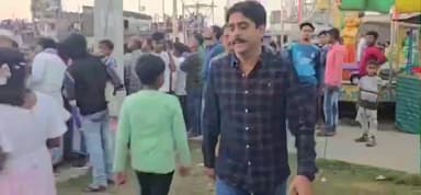 ক্যানিং ২: ক্যানিং টু ব্লকের সারেঙ্গা বাদ অঞ্চলে দিবারাত্রী নকআউট ফুটবল টুর্নামেন্টে মানুষের ঢল