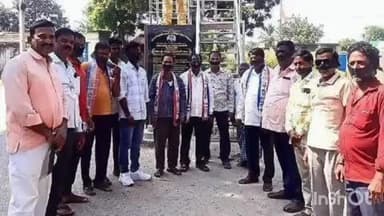 సైదాపూర్: 42శాతం బిసి రిజర్వేషన్ కోసం సైదాపూర్ అంబేద్కర్ విగ్రహం ఎదుట బిసి సంఘం ఆధ్వర్యంలో మౌనదీక్ష