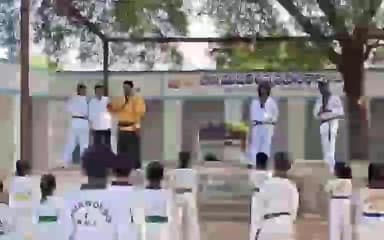 అయిజ: థాయిక్వండో విద్యార్థులకు బెల్టు ఎగ్జామ్ కార్యక్రమం నిర్వహణ