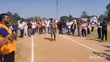 धनवार: मां भवानी चैम्पियन ट्रॉफी क्रिकेट टूर्नामेंट का हुआ आगाज़