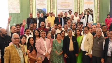 कुम्भलगढ़: महावीर इंटरनेशनल एपेक्स का कुंभलगढ़ में दो दिवसीय समारोह संपन्न, गवर्निंग काउंसिल सदस्यों ने ली शपथ