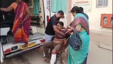 भगवानपुर हाट: भगवानपुरहाट थाना क्षेत्र के मलमलिया के पास सड़क हादसे में दो लोग घायल