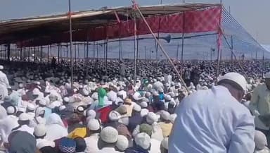 टुंडी: खरनी में तीन दिवसीय जिला स्तरीय दीनी तबलीगी इजतिमा का समापन